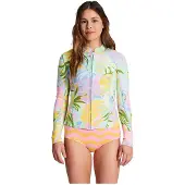 Billabong Peeky 1 Mm Langärmliges Thermo-t-shirt Mit Durchgehendem Reißverschluss