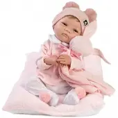 MuÑecas Guca Alba Baby Reborn 46 Cm-mit Naturhaar 38 Cm