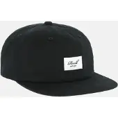 REELL Cap "Flat 6-Panel Cap" in Schwarz | Gr.: onesize