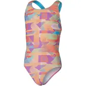 Speedo Digital Allover Leaderback Badeanzug