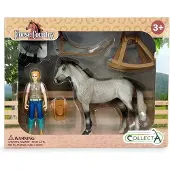 Collecta 84245 HOBBY-Figur Pferd JOCKEY UND ZUBEHÖR Sattel
