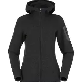 Bergans Sweatjacke Kamphaug Knitted Hoodie Damen Dark Shadow Grey 2025-XL