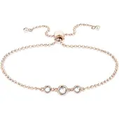 Tamaris Gold-Plated Women's Bracelet With Zircons Tiny Glimmer Tj-0608-B-22