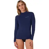 Ocean & Earth Waves Langarm-rash Guard
