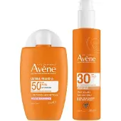 Eau Thermale Avene Fluid Radiance and Sun Cream Bundle