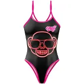 Otso Emoji Monkey Neon Badeanzug