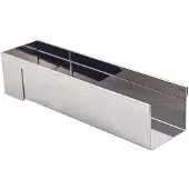 De Buyer viereckige rinnenform 30x8cm 1 stück