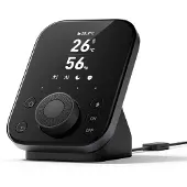 Switchbot Hub 3, Wand-montiert, IR Wireless, Kabellos, WLAN, Schwarz, Acrylnitril-Butadien-Styrol (ABS), Metall, Polycarbonat (PC)