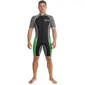 Abysstar Surf 2.5 Mm Kurzarm-shorty Mit Frontreißverschluss