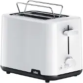 Braun Breakfast1 Toaster HT 1010 Weiß HT101AI-HT1010WH