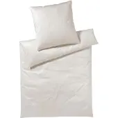 Elegante Uni Jersey Bettwäsche Solid offwhite 135x200 cm + 80x80 cm