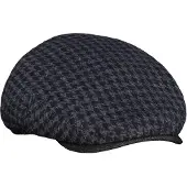 Lerros Schiebermütze GATSBY mit Hahnentrittmuster - Classic Navy - S/M