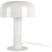 Present Time - Tischleuchte Fornido - Weiß - 31x31x42cm Tischlampe - Nachttischlampe, Wohnzimmer, Schlafzimmer