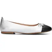 Unisa Damen Ballerinas Belle - Zilver - Größe 38