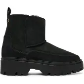 Tommy Hilfiger Schneeschuhe Real Shearling Pullon FW0FW08997 Schwarz 40