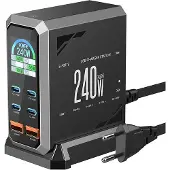 BlitzWolf S31 2xusb-a 4xusb-c Pd 240w Usb-a-und Usb-c-wandladegerät