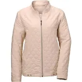 Goldner Kurzgröße: Lässige Baumwolljacke mit Stehkragen in stein | Gr.: 25