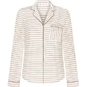 Hunkemoller Langärmelige Jersey-Jacke Essential Weiß