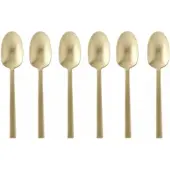 Sambonet Espressolöffel Neutra Antique PVD Champagner Gift Pack (6er-Set)