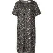 Comma Dresses Grey/black Größe: 44 | Midikleider Outlet | Damen | Grau