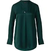 s.Oliver Black Label Tunikabluse Damen Viskose grün, 42 815265-0001-00420