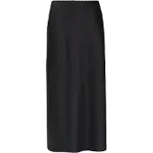 s.Oliver Black Label Maxirock BLACK LABEL, Damen, Gr. 38, schwarz, Web, Obermaterial: 65% Viskose, 35% Polyester, unifarben, regular fit lang, Röcke Maxirock, aus fließendem Stoff