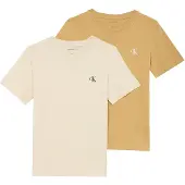 Calvin Klein Jeans T-Shirt-Set Monologo IB0IB01093 Beige Regular Fit
