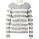 QS Strickpullover in 94G0_grau meliert | Gr.: M