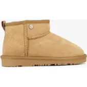 Mjúka Cardstone Warm gefüttert Stiefel, Chestnut, 35