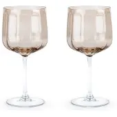 Leopold Vienna Weinglas Corvina Braun 490 ml (2er Set)