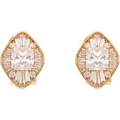 NAEMI Women Earrings in Rose Gold White | Gr.: onesize