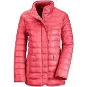 Goldner Leichte Steppjacke mit Kapuze, 71cm in koralle | Gr.: 46