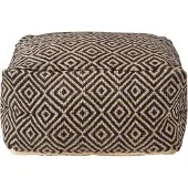 Homescapes SITZPOUF Aztec Style mit Ethno-Muster, 60/60/30 cm