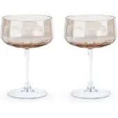 Leopold Vienna Champagnerschale Corvina Braun 365 ml (2er Set)