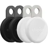 Chipolo LOOP Schwarz/Weiss 4-Pack