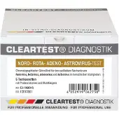 Servoprax Cleartest Noro-Rota-Adeno-Astrovirus, 5 Teste St Kombipackung