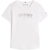 Tommy Hilfiger T-Shirt Foil KG0KG08974 D Weiß Regular Fit