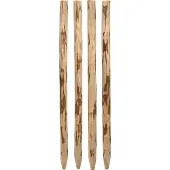 Dobar Zaunpfosten "Holzpfosten für Staketenzaun, ØxH: 9x120 cm" aus robustem, ungeschältem Haselnussholz