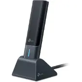 TP-LINK AXE3000 USB Adapter mit WiFi 6E, Tri-Band und High-Gain Antennen