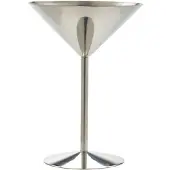 Genware Rostfreies Stahl Martini Glas 24cl