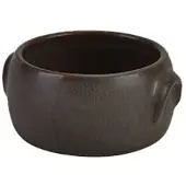 Genware Stoneware Antigo Butterdose 90ml Terra