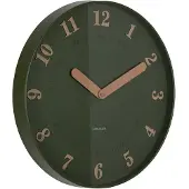 Karlsson - Wanduhr Amena - Grün - 40x40x40cm