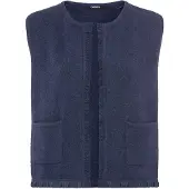 Olsen Strickjacke in Indigo Denim | Gr.: 48