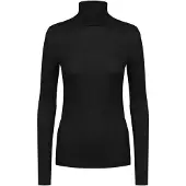 Mey Langarm-Shirt Serie Wool Love Schwarz | Größe 38/40