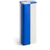 HAY - Tin Container Schlank H29,5 cm - Blau & Offwhite