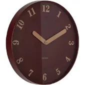 Karlsson - Wanduhr Amena - Rot - 40x40x40cm