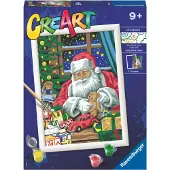 Ravensburger CreArt Weihnachtsmann Malen nach Zahlen