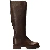 Manfield Braune Lederstiefel | Größe 41