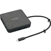Kensington MD120U4 USB4 Mobile Dockingstation, 100 W, 10,100,1000,2500 Mbit/s, 8K Ultra HD, iPadOS, 152 mm, 142 mm