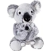 Heunec 247673 MISANIMO Koala Bär mit Kind 27 cm, mehrfarbig